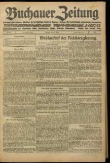 Buchauer Zeitung Volksblatt vom Federsee : Amtsblatt für die städt. Behörden Buchaus