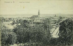 Postkarte, Crossen (Krosno Odrzańskie)