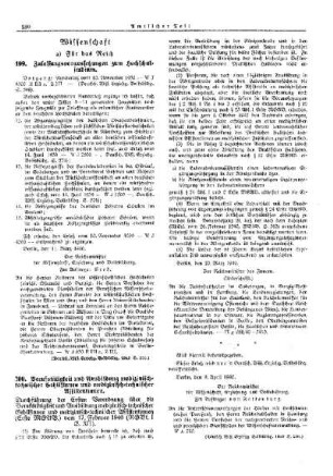 Berufstätigkeit und Ausbildung medizinisch-technischer Gehilfinnen und medizinisch-technischer Assistentinnen : [Wissenschaft] ; [Für das Reich] ; [Amtliche Erlasse] ; [Amtlicher Teil]