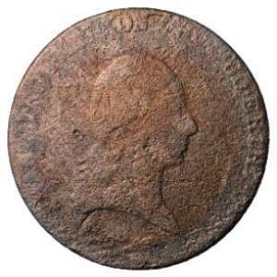 Fundmünze, 6 Kreuzer, 1800