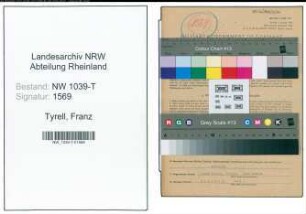 Entnazifizierung Franz Tyrell , geb. 02.04.1902 (Landwirt)