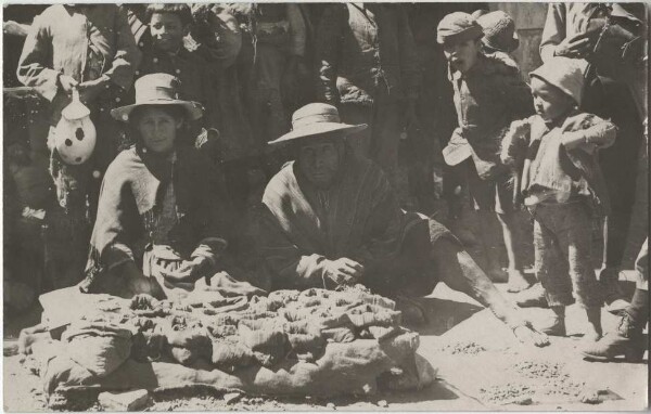 Scène de marché en Bolivie