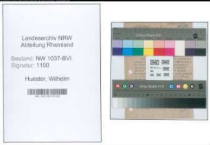 Entnazifizierung Wilhelm Huester , geb. 26.03.1895 (Rechtsanwalt)