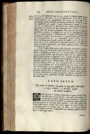 Capo 6. Della projezione delle sfere segata da' circoli maffimi.