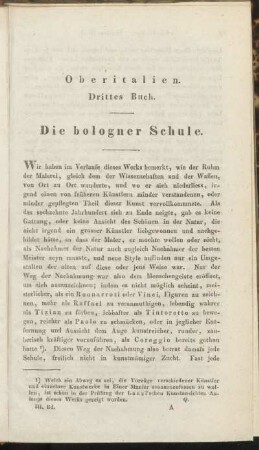 [Geschichte der Malerei in] Oberitalien. [Forts.]