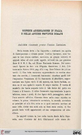 37: Scoperte archeologiche in Italia e nelle antiche provincie romane, [15]