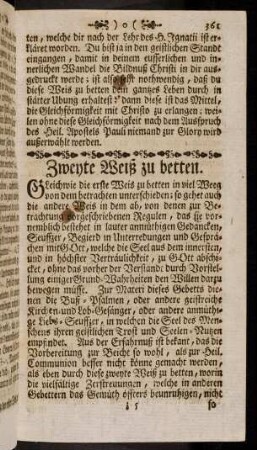 361-369, Zweyte Weiß zu betten