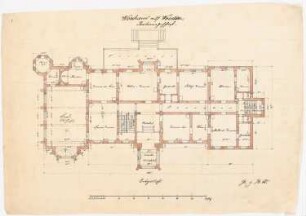 Schloss Woedtke: Grundriss