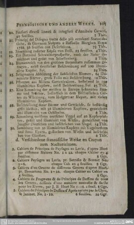 Verschiedene französische Werke en Crayon zum Nachzeichnen