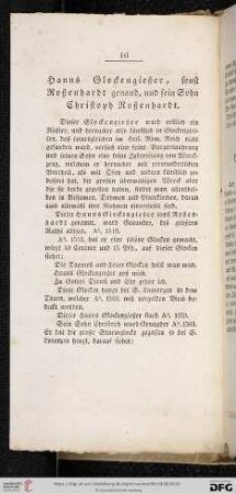 Hanns Glockengießer, sonst Rosenhardt, und sein Sohn Christoph Rosenhardt