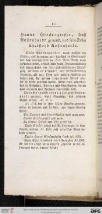 Hanns Glockengießer, sonst Rosenhardt, und sein Sohn Christoph Rosenhardt