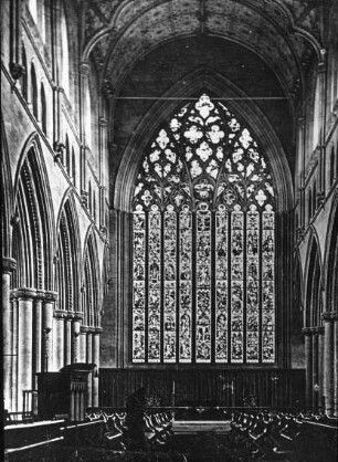 Carlisle, Kathedrale, Chor mit Ostfenster