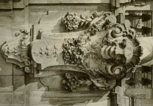 Zwinger. Langgalerie. Konsolstein mit Maske
