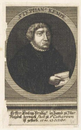 Bildnis des Stephanus Kempe