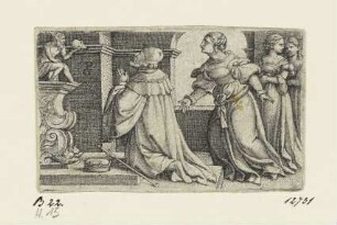 Salomos Götzendienst, Blatt 3 der Folge "Szenen des Alten Testament"
