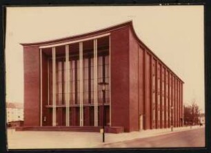 Schauspielhaus, Bochum: Aussenansicht Eingangsseite
