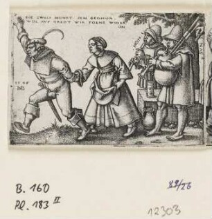 Jahresende, Blatt 7 der Folge "Bauernfest oder die zwölf Monate"