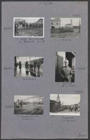 In Galizien und Rußland/ östl. Kriegsschauplatz: Weisskirchen