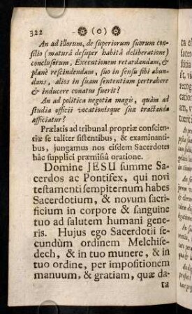 322-327, Praelatis ad tribunal propriae conscientiae ...