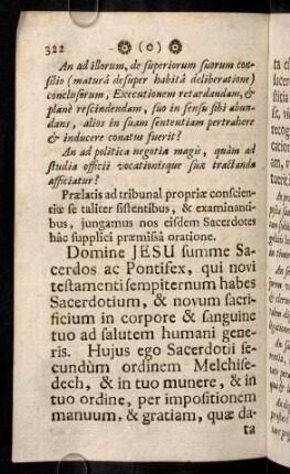 322-327, Praelatis ad tribunal propriae conscientiae ...
