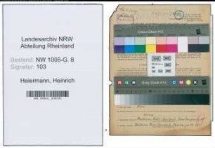 Entnazifizierung Heinrich Heiermann , geb. 05.11.1899 (Ingenieur)