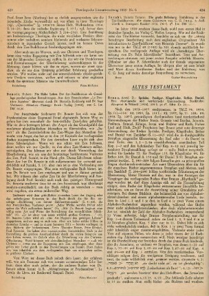 424-425 [Rezension] Bruno, Arvid, Sprüche ; Prediger ; Klagelieder ; Esther ; Daniel