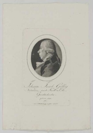 Bildnis des Johann Jacob Gillig