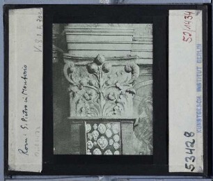 Rom, S. Pietro in Montorio : Kapitell
