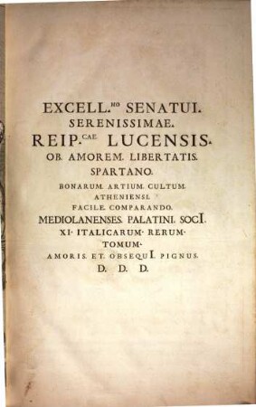 Rerum italicarum Scriptores. 11