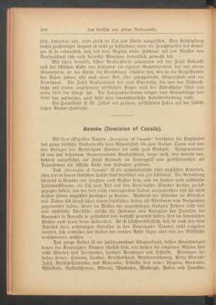 Kanada (Dominion of Canada).