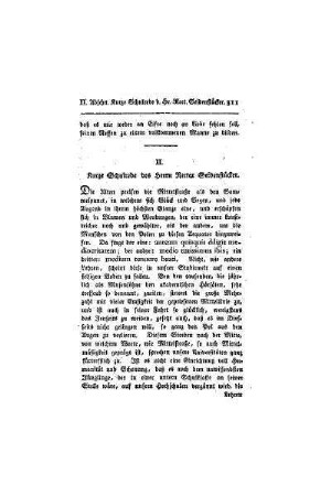 Kurze Schulrede des Herrn Rector Seidenstücker
