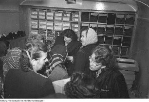 Konsumgenossenschaft. Fahrendes Kaufhaus, September/Oktober 1954