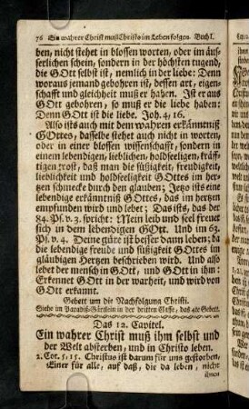 76-92, Das 12. - 13. Capitel