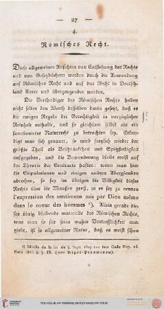 4: Römisches Recht