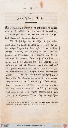4: Römisches Recht