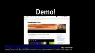 Locking the Web Open: Call for a Distributed Web