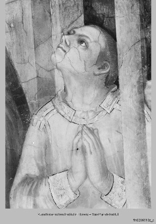 Kapellenausmalung : Martinsszenen : Tod des Heiligen