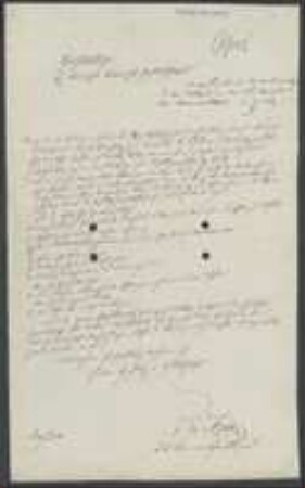 Brief von Philipp Maximilian Opiz an Regensburgische Botanische Gesellschaft