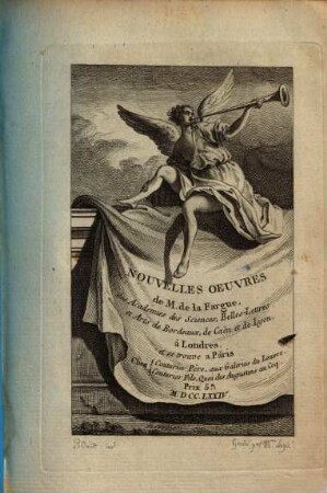 Nouvelles oeuvres