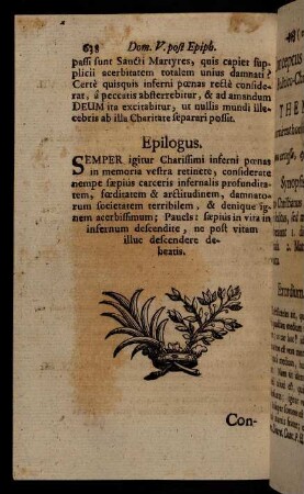 638-653, Conceptus Quintus Politico-Christianus. - Conceptus Sextus Ascetico-Moralis.
