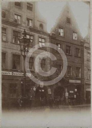 Bürgerhäuser in der Nikolaistraße 32 und 31 in Breslau