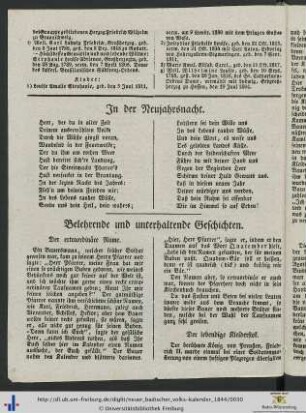Belehrende und unterhaltende Geschichten.
