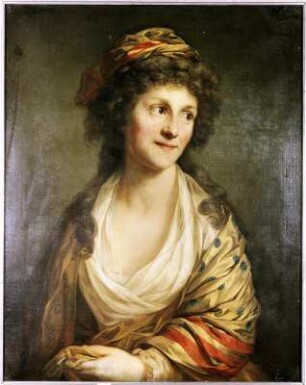 Bildnis der Anna Maria Jacobine genannt Minna Körner, geb. Stock, Gattin Christian Gottfried Körners und Mutter Theodor Körners