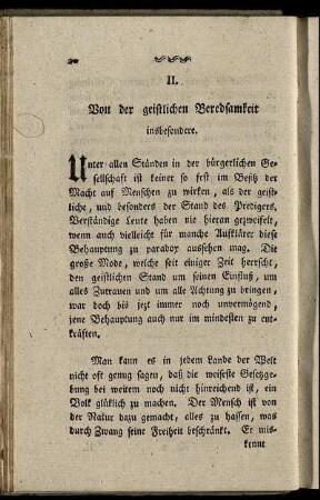 II. Von der geistlichen Beredsamkeit insbesondere.