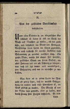 II. Von der geistlichen Beredsamkeit insbesondere.