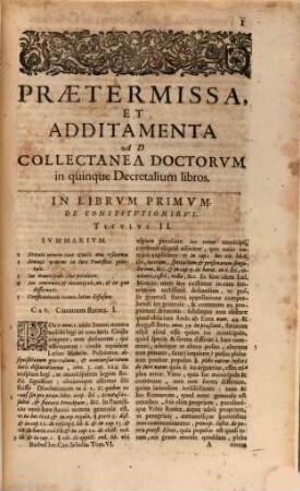 Collectanea Doctorvm Tam Vetervm, Qvam Recentiorvm, In Ivs Pontificivm Vniversvm. 6