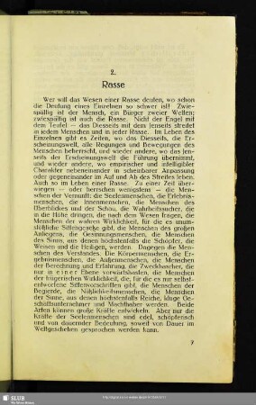 2. Rasse