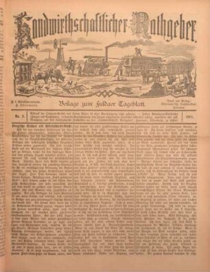 2: Beilage vom Montag, 14. Januar 1901