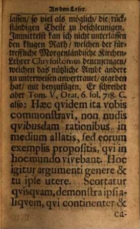 Die Neu-auffgerichtete Schatz-Cammer, Vieler hundert anmuthiger und sonderbarer Erfindungen, Gedancken und Erzehlungen Welche also eingerichtet, Daß die darinne in grosser Menge fürkommenden lieblichen Historien, nachdenckliche Reden und Sprüche fürnehmer Leute, denckwürdige Sinnenbilder und Wahl-Sprüche ... mit Fleisse angewendet werden, [1]
