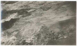 Altiplano-Hochebene südlich von La Paz mit Abfall zum Tal des Río de la Paz